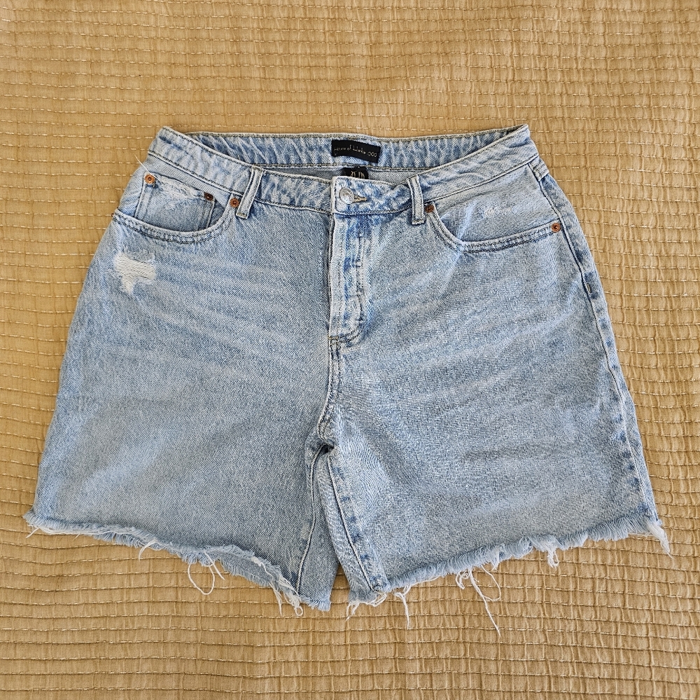 House Of Harlow‎ 1960 Button Fly High Rise Jean Shorts Women's 29
